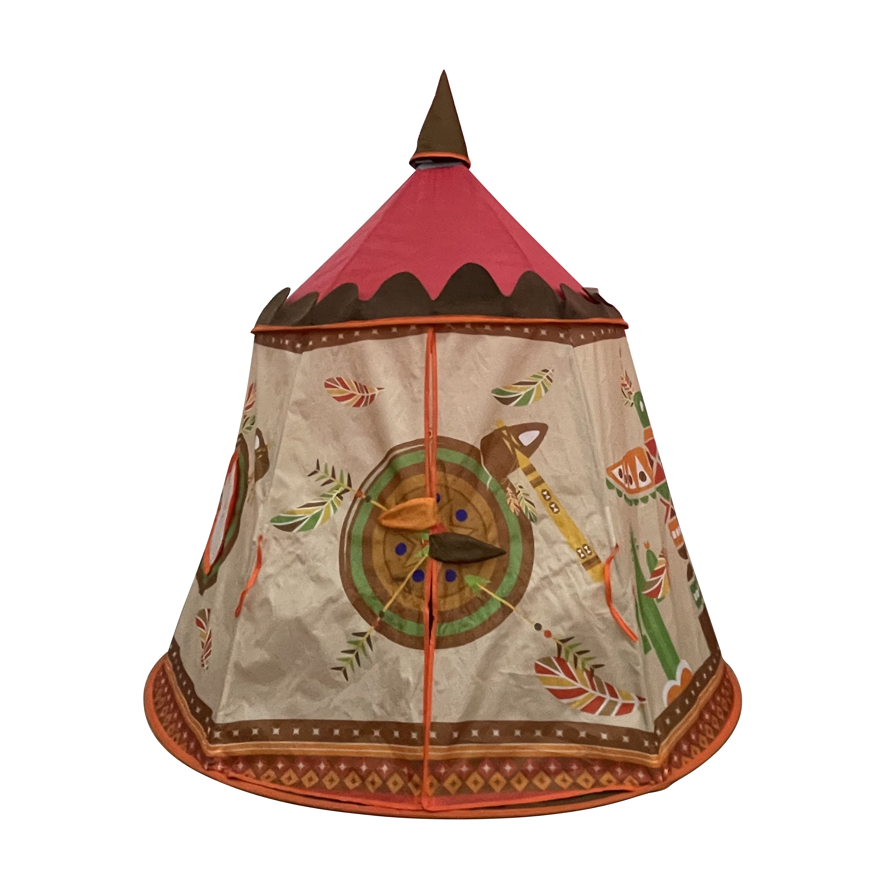 Indian Castle Princess Castle Kids Tent Portable Teepee Toys Kids Play Tents