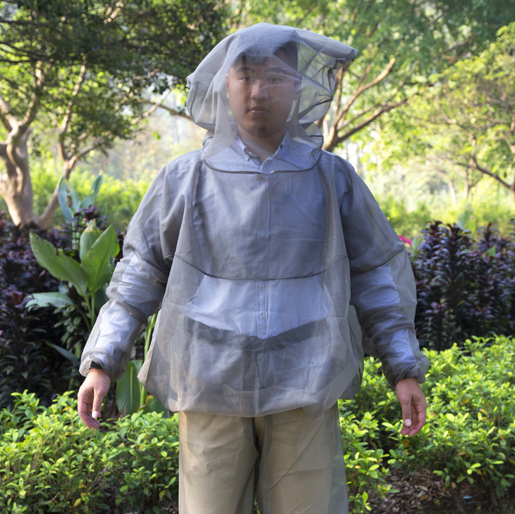 Hot Selling Product Outdoor Mosquito Suits Nets Camping Body Bug Wear