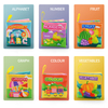 My First Soft Book Nontoxic Fabric Baby Early Education Toys Activity Crinkle Cloth Book