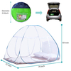 Pop Up Mosquito Net Foldable Bed Canopy Anti Mosquito Bites for Bed Camping Travel Home Outdoor