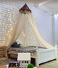 Bear pattern Child bed conical mosquito net convenience to set up Large space Room decoration gift