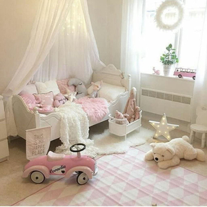 Wholesale Cotton Round Dome Bed Canopy Bed Cover Kids Play Tent Nets
