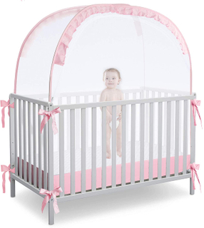 Hot Sale Baby Crib Safety Mesh Cover Toddler Pop Up Tents Mosquito Nets