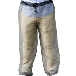 Insert treated mosquito net outdoor pants with mitts camping