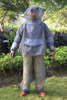 Outdoor Camping Anti-bug Mosquito Jacket Full Cover Suit With Head Net