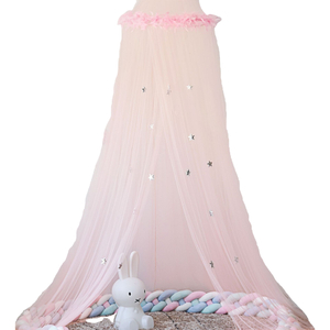 Best Selling Product Princess Dome Mosquito Net Stars Decor Bed Canopy