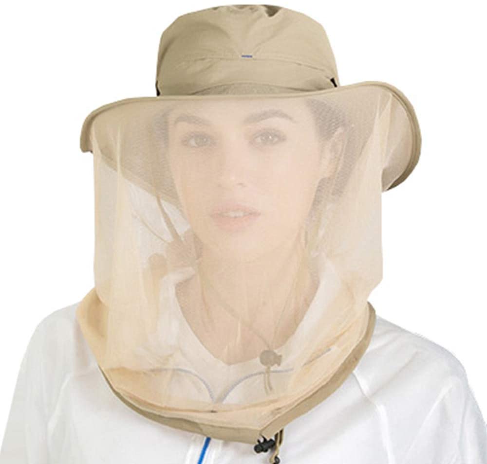 Hot Sale Anti-insects Sun Protection Function Mosquito Net Head with Hat