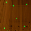 2022 Best Selling Glowing In The Dark Star Fantasy Hanging Mosquito Net for Bed