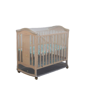 Safety Growing In The Dark Stars White Baby Mosquito Net Crib Net