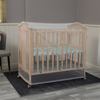 Safety Growing In The Dark Stars White Baby Mosquito Net Crib Net