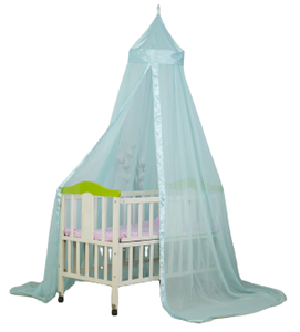 Children Kid Crib Netting 100% Polyester Durable Hanging Mosquito Net For Baby