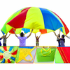 Parachute 12 Foot for Kids with 12 Handles Play Parachute for 8 12 Kids Tent Cooperative Games Birthday Gift