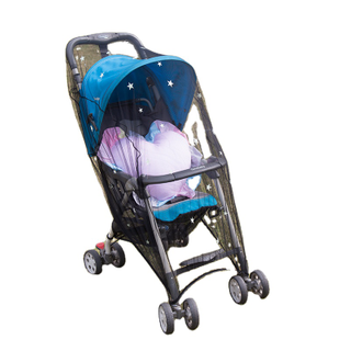 Portable Useful Baby Stroller Star Decorative Fine Mesh Protection Against Mosquito Net