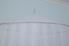 White Dome Mosquito Net Easy Installation Hanging Bed Canopy Netting