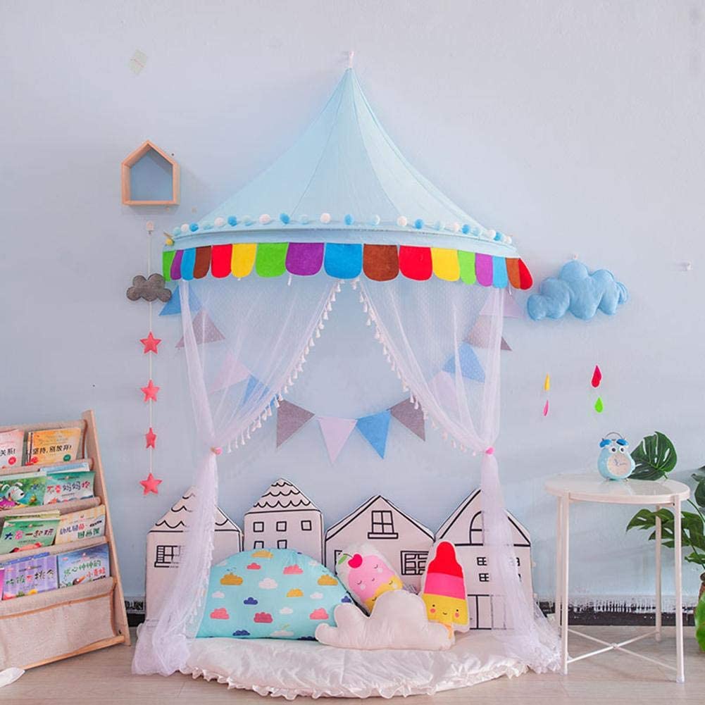 Princess Baby Bed Canopy For Kids Dome Hanging Play Tent Mosquito Nets